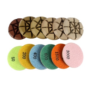Almohadilla de <span class=keywords><strong>pulido</strong></span> de diamante para suelo seco de 3 pulgadas, herramientas de <span class=keywords><strong>pulido</strong></span> de hormigón - Product Image 2