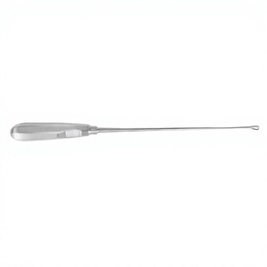 Curette utérine Sims (6 mm) – Instrument chirurgical manuel réutilisable en acier inoxydable à pointe tranchante et émoussée – Outil gynécologique D&C par Blush - Product Image 4