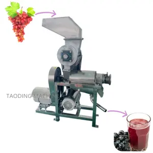 Máquina de prensado de jugo de ahorro de energía, máquina de filtración de prensa para exprimidor de jugo de fruta, máquina extractora de fruta