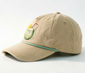 Casquette de golf beige à logo personnalisé imprimé haute définition, casquette de baseball à visière incurvée 5 panneaux, casquette de soleil snapback, casquettes de camionneur pour l'extérieur - Product Image 2