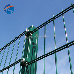 Hot Trend Pvc Enduit 868 Clôture à double tige Enduit de poudre 868 Clôture en fil 2D Facile à installer 868 Clôture à double treillis métallique - Product Image 1