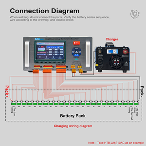 バッテリーイコライザー パルス放電 連続放電 10A 15A 自動バッテリーパック修理 バランス調整再生機 - Product Image 5