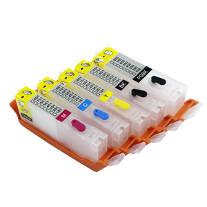 5 cái PGI-250 CLI-251 mực bơm lại Cartridge với Arc <span class=keywords><strong>chip</strong></span> tương thích cho <span class=keywords><strong>Canon</strong></span> ip7220 ip8720 <span class=keywords><strong>mx922</strong></span> MX722 ix6820 mg5420 máy in - Product Image 5