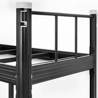 Nouveau design de meubles en métal peu encombrant, cadre de lit en acier, lit double queen size, plate-forme, lit superposé en acier à vendre, Bett pas cher