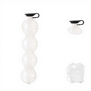 Molde de silicona cuadrado para cubitos de hielo, reutilizable, ecológico, de 6 capacidades, marca DL OEM, personalizado, modelo manual, venta al por mayor - Product Image 3