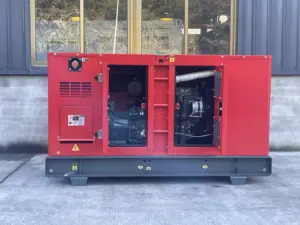 40kw 50kva Stille Diesel Power Generator Set Met Ats Door Industrie Diesel Generator