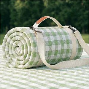 Factory Direct Sales Portable Waterproof Sand Quilted Acrylic Fiber Picnic <b>Mat</b> <b>Outdoor</b> Camping Blanket - Product Image 2