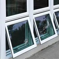 Ventana de Aluminio Moderna PRIMA con Vidrio Templado, Perfil de Alta Calidad, Ahorro de Energía e Impermeable para Oficina o Villa