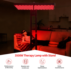 REDSKY 3500W Medizinisches Rotlichttherapie-Panel Ganzkörper-Gerät Nahinfrarot Rotes LED-Lichttherapiegerät mit Ständern - Product Image 4
