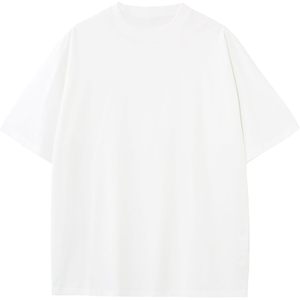 Camiseta Oversize para Hombre FOXA, Manga Corta, Cuello Redondo, Corte Holgado, Algodón Jersey, Transpirable, Estilo Urbano - Product Image 4