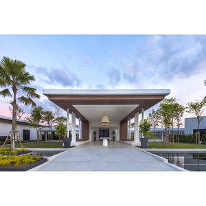 Villa moderna con estructura de acero ligero, resistente al viento de más de 121 mph, para uso residencial. - Product Image 1