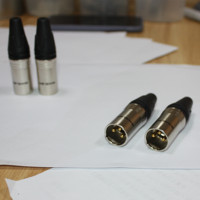 Câble audio XLR auxiliaire de haute qualité, connecteur mâle avec fiche nickelée, cuivre pur OFC, connecteur de microphone DMX 3 broches NC3MXX