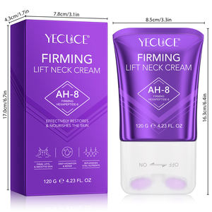 YECUCE 120g AH-8 넥 리프트 퍼밍 크림 Hexapeptide 함유 보습 깊은 수분 부드러운 피부 목 펌 크림 롤러 - Product Image 6