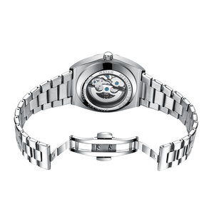 Men's Fashion Fully <b>Automatic</b> Mechanical Watch Luminous Waterproof Casual Daily Sports <b>Wristwatch</b> for Daily Use - Product Image 4