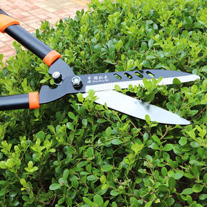 Tijeras para setos Basil, hoja de acero con alto contenido de carbono de 57 cm, mango rojo, herramienta manual de jardín para arbustos, ramitas y malezas - Product Image 2