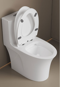 โถสุขภัณฑ์เซรามิคทรงยาวแบบชิ้นเดียวสำหรับห้องน้ำสุดหรู - Product Image 4