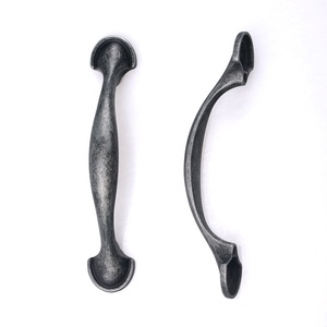 Classique Style Fleur Forme Anti Rouille Vintage Poignée De Porte <span class=keywords><strong>En</strong></span> <span class=keywords><strong>Fer</strong></span> - Product Image 1