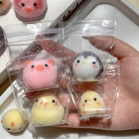 Se Busca Distribuidor: Alta Rentabilidad, Bajo MOQ, En Stock - Juguetes Antiestrés Taba Squishy: Lindos Cerditos, Pollitos, Pingüinos y Patitos de TPR - ¡Gran Venta!