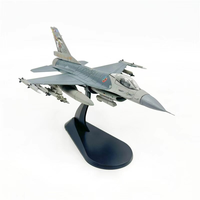 Modèle d'avion de chasse américain F-16C Wild Weasel à l'échelle 1/72, édition du 50e anniversaire, modèle d'avion simulé, ornement en alliage, collection