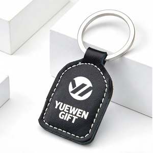 Llavero de Cuero Personalizado al por Mayor con Logotipo, Regalo de Recuerdo, Llavero de Coche de Cuero PU de Alta Calidad, Regalo Promocional Empresarial - Product Image 5