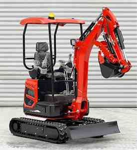 Nouvelle mini-excavatrice sur chenilles conforme aux normes Euro <span class=keywords><strong>5</strong></span>, 0,6 tonne, 1,2 tonne, mini-excavatrice de petite taille, matériel agricole - Product Image 6