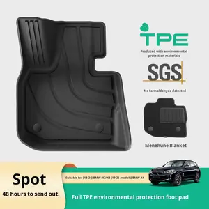 พรมปูพื้นรถยนต์ TPE แบบกึ่งปิด สำหรับท้ายรถและพนักพิงหลัง สำหรับรุ่น <span class=keywords><strong>IX3</strong></span>/X3/19-25 X4 ปี 18-25 - Product Image 5