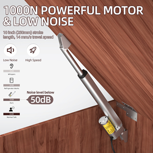 ขายส่งมอเตอร์ไฟฟ้าแบบเส้นตรงกันน้ำ 12V ขนาด 250 มม. ความเร็ว 14 มม./วินาที แรงดัน 1000N ได้รับการรับรองมาตรฐาน Rohs และ CE สำหรับโซลาร์เซลล์และรถบ้าน - Product Image 5
