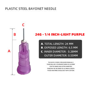 เข็มดาบปลายปืนพลาสติกขนาด1/4นิ้วจ่ายยาได้อย่างแม่นยำ - Product Image 2