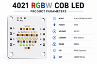 Innovate Rise 100W RGBW COB LED-Chip 4021 CRI98 30V Flimmerfrei 4in1 3 Jahre Garantie 120° Betrachtungswinkel für TV-Studio Bühne