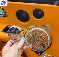 Panneau décoratif pour haut-parleur, cache-haut-parleur de gamme moyenne compatible avec Rolls Royce Dawn Phantom OE 51467487807 51467487808