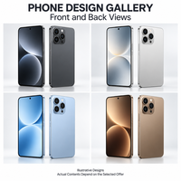 Boîte mystère pour smartphone, un téléphone par emballage, sélection aléatoire de couleur et de modèle, emballage personnalisé pour les commandes de détail, de cadeaux et en gros