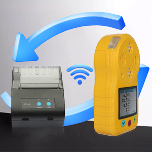 Détecteur de gaz multi-gaz portable de qualité industrielle 4-en-1 pour gaz toxiques et nocifs (H2S, oxygène, gaz combustibles) IP66 Haute précision - Product Image 6