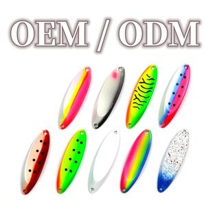 เหยื่อตกปลาโลหะรูปทรงช้อนเพชรขนาดใหญ่ 7 กรัม-60 กรัม แบบใหม่ ตัดเฉียง ประดับเลื่อม สำหรับตีไกล ตกปลาแนวตั้ง พร้อมตะขอ - Product Image 3
