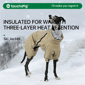 Veste <span class=keywords><strong>de</strong></span> ski <span class=keywords><strong>pour</strong></span> chien Touchdog à 3 couches isolées, coupe-vent, imperméable, <span class=keywords><strong>manteau</strong></span> d'hiver à quatre pattes, réfléchissant, <span class=keywords><strong>pour</strong></span> Greyhound, <span class=keywords><strong>Whippet</strong></span>, chaud - Product Image 2