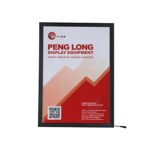 A1 Poster Frame Led Lichtbak Aluminium Profiel Led Snap Frame Licht Reclame-Apparatuur