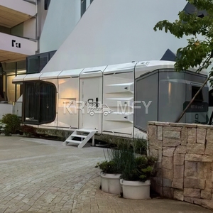 แคปซูลที่สวยงามบ้าน prefab วิลล่าหรูทันสมัยพื้นที่แคปซูลโรงแรมกระท่อมบ้าน - Product Image 6