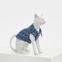 Offre Spéciale : Mannequin Chat Imprimé en 3D en PLA, en Position Assise, Figurine de Présentation pour Vitrine de Magasin de Vêtements 3D-KITTY3