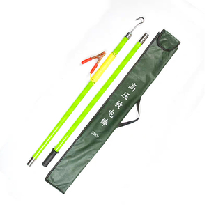 Conjunto de Aterramento Portátil de Alta Tensão Telescópico em FRP para Descarga Elétrica 11kV - Product Image 4