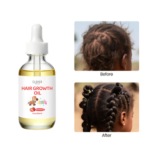 <span class=keywords><strong>Productos</strong></span> para el Cuidado del Cabello Orgánicos y Veganos para Niños, 60 ml, Suero Nutritivo de Alta Potencia para el Crecimiento del Cabello, Aceite Capilar Unisex Premium, Fórmula 2 en 1 - Product Image 4
