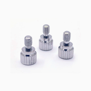Tornillo de hombro LeGood de acero inoxidable con cabeza moleteada para uso automotriz M3 - Product Image 2