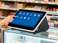 TS116 Android 14 GMS 4 + 64 Go Tablette Point de Vente Caisse Enregistreuse POS Système Reconnaissance Faciale Caméra 11. Écran tactile pouces avec NFC