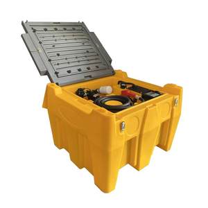 خزان نقل ديزل بنزين محمول من البلاستيك PE 12 فولت 24 فولت 500 لتر مع مقياس تدفق مسبق الإعداد و - Product Image 5