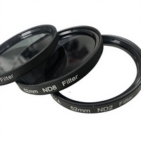 Accessoires pour appareil photo numérique Massa, alliage d'aluminium, résine optique, filtre pour objectif d'appareil photo reflex numérique 52 mm ND2/ND4/ND8, filtre à densité neutre