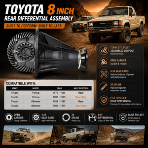 41110-0K012 41110-0KC40 Conjunto de Diferencial Hilux Vigo 12x43, Engranaje de Anillo Diferencial Trasero para Toyota Hiace HILUX Vigo Fortuner - Product Image 3