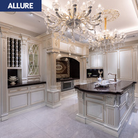 Meubles de cuisine Allure Natural Millwork Island White Wall Manufacturers : Armoires de base sous évier durables, modernes et luxueuses