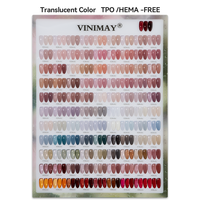 Vinimay Fournitures pour Salons de Manucure : Gel Pailleté Réfléchissant en Bouteille Rechargeable, Gel Solide Couleur, Base Caoutchouc / Gel Constructeur Scintillant