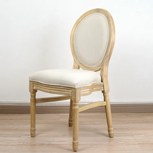 Chaise <span class=keywords><strong>de</strong></span> Salle à Manger Antique en Bois avec Bras <span class=keywords><strong>de</strong></span> Luxe <span class=keywords><strong>Mobilier</strong></span> Français Chaise Louis Chaise <span class=keywords><strong>de</strong></span> Chambre Vintage Restaurant en Bois Chaise Louis - Product Image 2