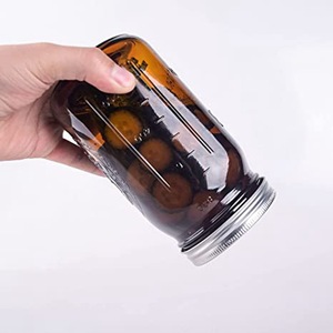 <strong>Wholesale</strong> <strong>32</strong> <strong>OZ</strong> <strong>Mason</strong> <strong>Jars</strong> With Wide Mouth Large Glass Canning <strong>Mason</strong> <strong>Jars</strong> with Airtight Lids - Product Image 4
