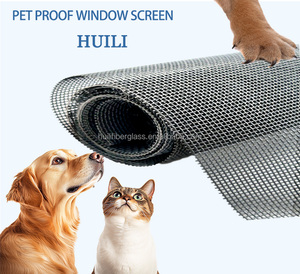 Moustiquaire <span class=keywords><strong>de</strong></span> fenêtre anti-animaux à prix d'usine. Résistant aux chats et aux chiens, extra résistant et anti-déchirure, anti-âge, adapté aux portes. - Product Image 1