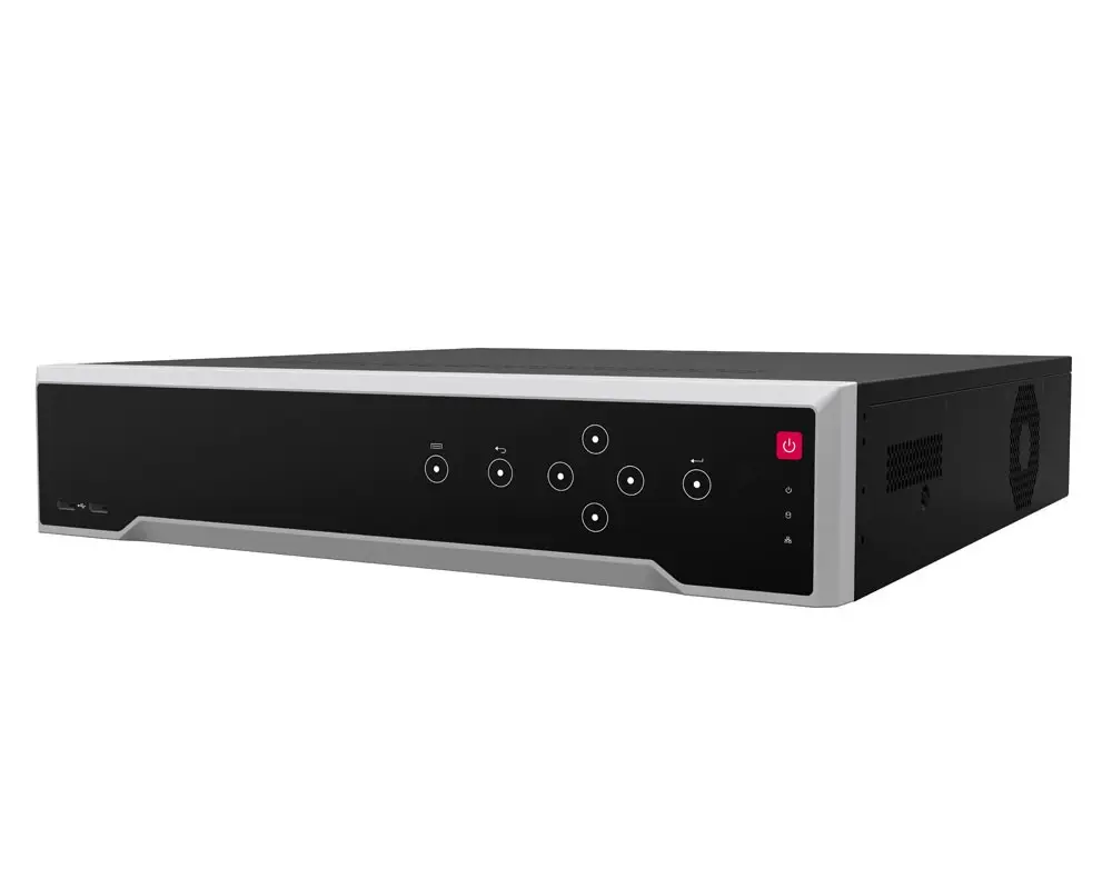 Hk OEM DS-8664NI-I8 12MP 4K 64CH NVR costruito in 8SATA Max 80TB capacità (12MP/8MP/6MP/5MP/4MP/3MP/1080p) videoregistratore di rete
